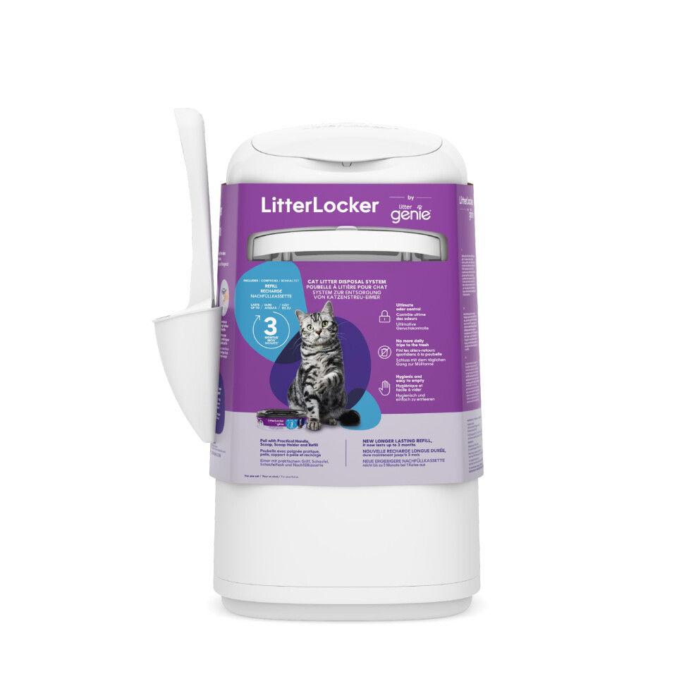 Litter Genie Litterlocker By The Original, Cat Litter Disposal System