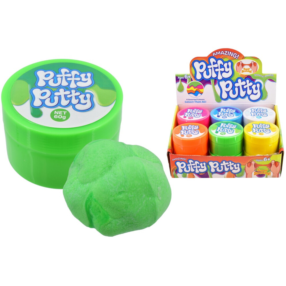 Kandy Toys Puffy Putty 60G (One At Random)