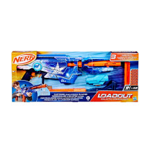Nerf Loadout Galaktischer Kommandant, motorisierter Schaumstoff-Dartblaster, 3 Zubehörteile und 48 Nerf N1-Darts, ab 8 Jahren.