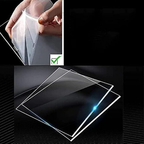 Transparent Mirror Acrylic Display Case for  40678  Year Blocks, Dustproof Dual Function Showcase 2