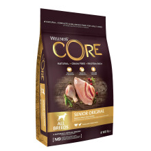 Wellness CORE Senior 10 kg, Chicken & Turkey – Dry Dog Food for Mature Dogs from