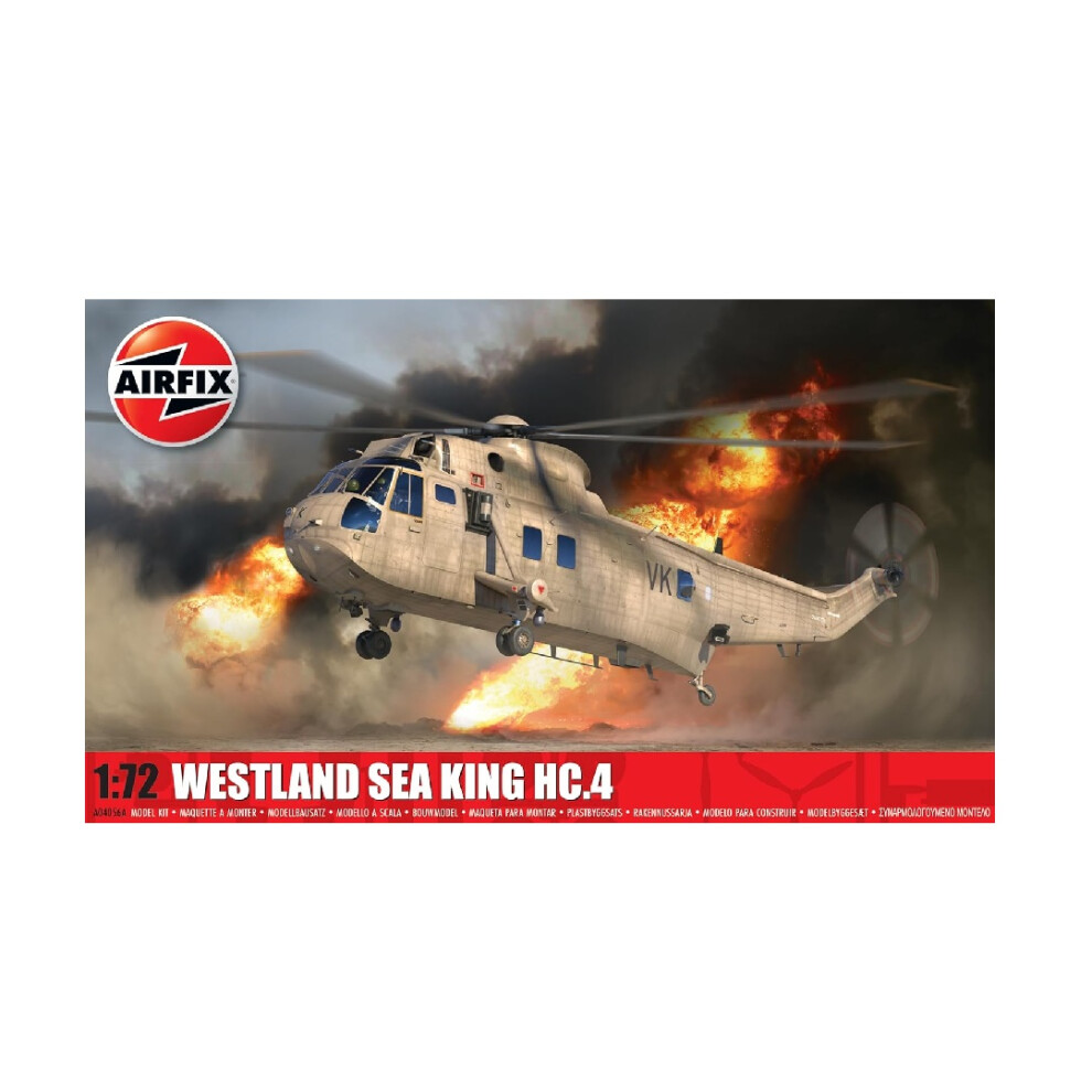 Airfix Westland Sea King Hc.4 Model Helicopter Kit