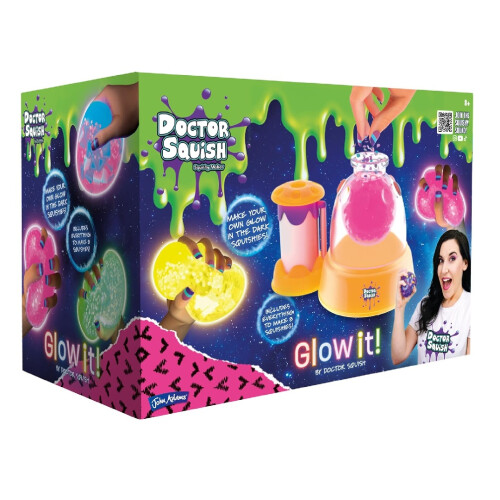 John Adams John Adams Doctor Squish Squishy Maker Glow It