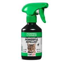 RepellShield Cat Repellent Spray - Natural Citronella Oil, Pet-Safe, Non-Toxic, High Efficiency Animal Control for Homes, Lemon Scented, Versatile In