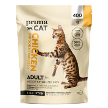 PrimaCat - Complete Dry Chicken Flavoured Cat Food, Sterilised Adult C