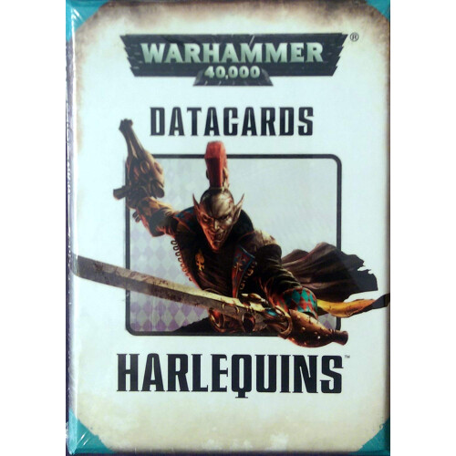 Warhammer Games Workshop - Warhammer 40,000 - Datacards: Harlequins