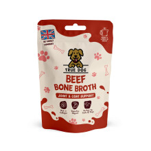 True Dog Beef Bone Broth Powder, 100% Pure Broth Protein Powder for Ca