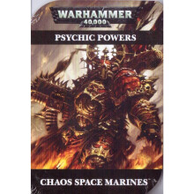 Games Workshop - Warhammer 40,000 - Psychic Cards - Chaos Space Marines