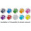 Personalised Engraved Pet ID Tags for Dogs & Cats - Customised with 5