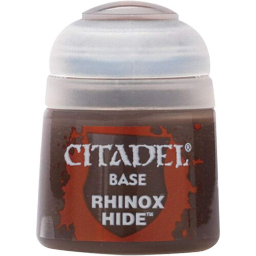 Games Workshop - Citadel Colour Base: Rhinox Hide (12ml) Paint