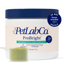 PetLab Co. ProBright Dental Powder - Dog Breath Freshener - Teeth Cle