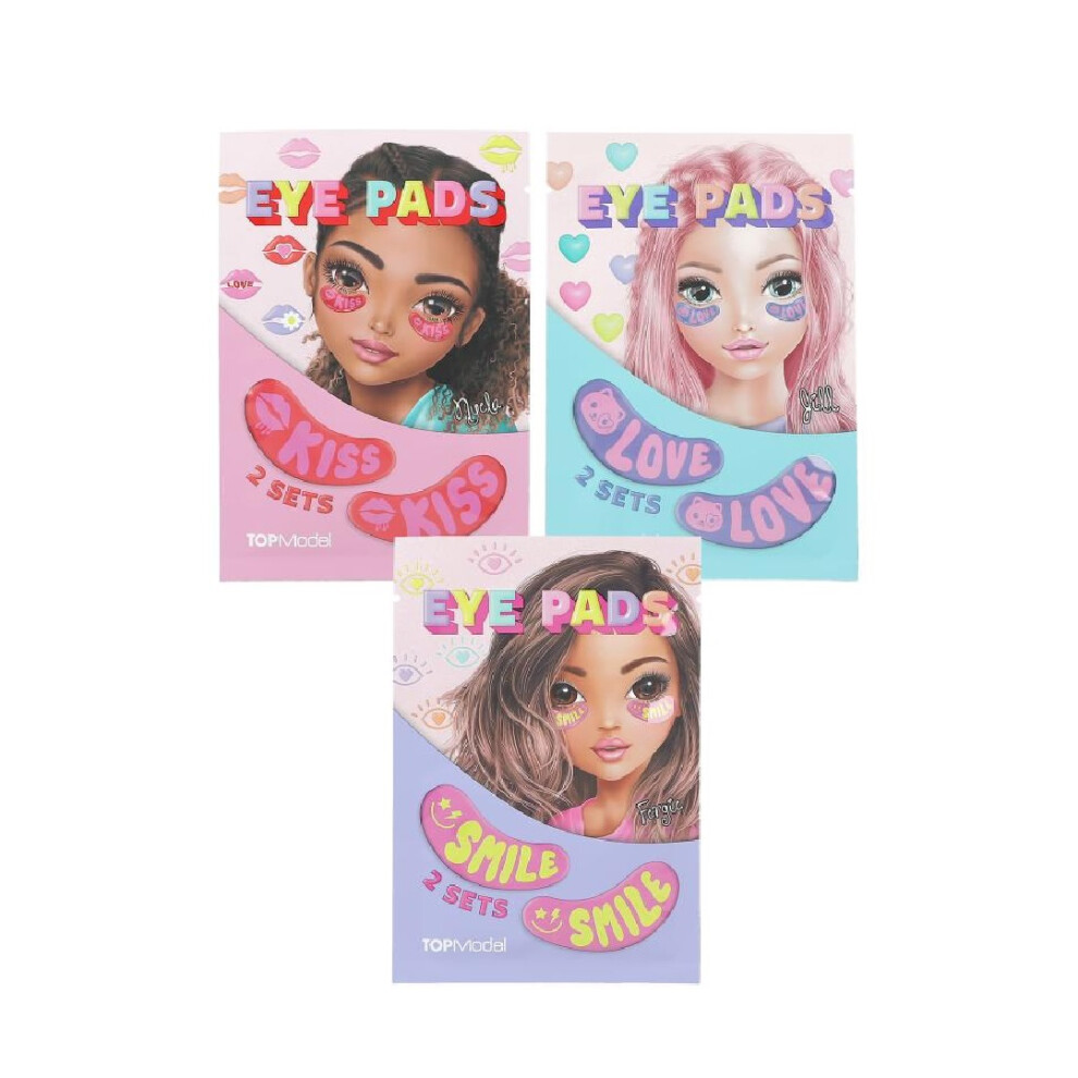 Depesche Topmodel Eye Pads Printed Design Beauty And Me Assortment