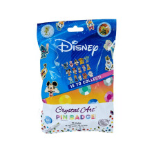 Crystal Art Disney Themed Pin Badge Blind Bag