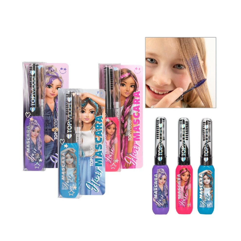 Top Model Blue/Pink/Purple Topmodel Beauty And Me Hair Mascara Assorted Colour
