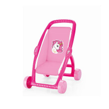 Dolu Childrens Baby Doll Pink Unicorn Themed Stroller