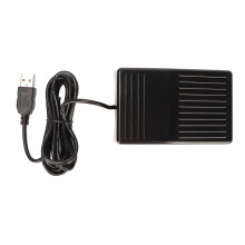 Free Hands USB Foot Pedal Programmable Keyboard Gaming Mouse Control With Wide Foot Pedal Comfort Sturdy And Durable Build And Easy Touch Response