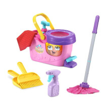 Leapfrog Clean Sweep Pink Mop & Bucket Play Set