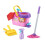 LeapFrog Leapfrog Clean Sweep Pink Mop & Bucket Play Set 1