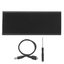 Περίβλημα M.2 σε USB 3.0 από κράμα αλουμινίου, υψηλής ταχύτητας plug & play χωρίς εργαλεία,