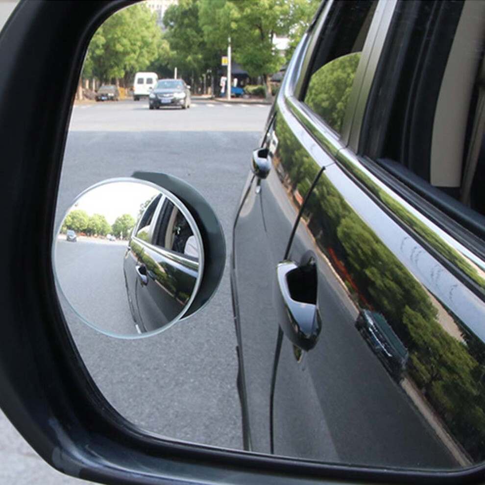 360 Wide Angle Car Blind Spot Rimless Mirror, 5Cm Diameter 4941390126566