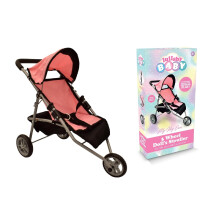Lullaby Baby My Very Own 3 Wheel Doll's Stroller