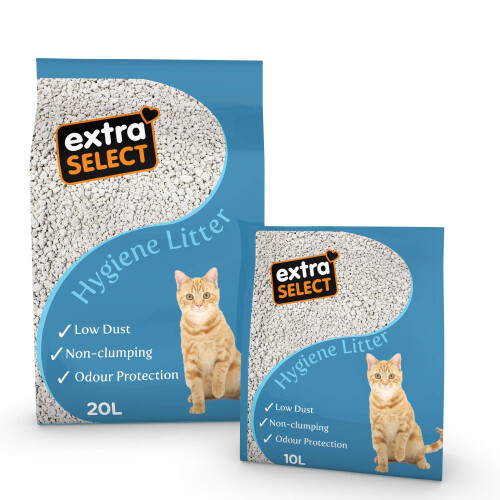 Extra Select Premium Hygiene Cat Litter, 10 Litre 2
