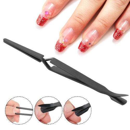 Nail Bed Shaping Tool Multi Function Manicure Tools With Effective Dead Skin Removal X Shape Automatic Rebound Design, Sturdy And Not Easy To Rust 2
