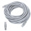 Καλώδιο RJ45E Ethernet Cat5E γκρι ασφαλούς σύνδεσης επίπεδο καλώδιο σχεδίασης γυμνού 6