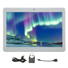 Tablet mit erweiterbarem Speicher, Dual-Kamera, stabiler Internetverbindung, multifunktionalem 10-Zoll-Android-Gerät mit IPS-Display und hoher