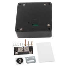 Robustes RFID-Schloss mit elektronischer Schranktür, automatischer Entriegelung, verstecktem Sicherheitsschloss, Alarm bei niedrigem Akkustand,