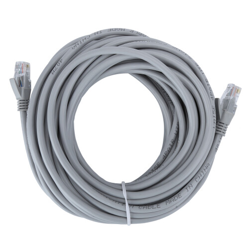 Ethernet Patch Cable Cat5E Gray High Speed Data Transfer Universal Connectivity Secure Connection Bare Copper Wire Flat Design For Office Home 1