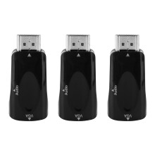 HDMI-VGA-Konverter 1080P 3er-Set mit Audiokabel