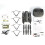WiFi Enabled Mini Drone With Camera, Portable Foldable RC Quadcopter Toy Featuring Gravity Sensing Gesture Control And Path Flight Capabilities For 3