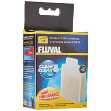 Fluval U Internal Filters Clean and Clear Cartridge, White