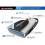 M.Y. Point Break 10ft 6in Inflatable Stand Up Paddleboard Set 4