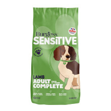 Burgess Sensitive Hypoallergenic Dog Food Adult British Lamb and Rice 12.5 kg, b