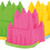 Princess Sand Castle Bucket Assorted Colours. 1