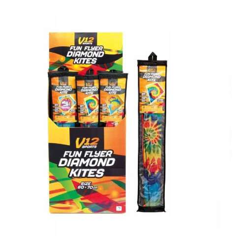 V12 Single Line Fun Kite Assortment - 1 Supplied 2