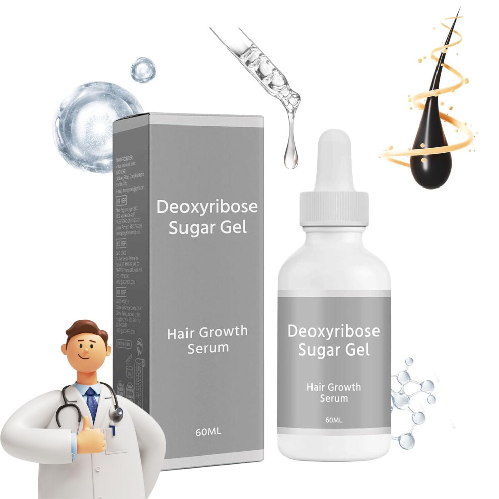 Hair Growth Serum for Thinning Hair and Hair Regrowth Treatment for Fuller Thicker Hair 1pc