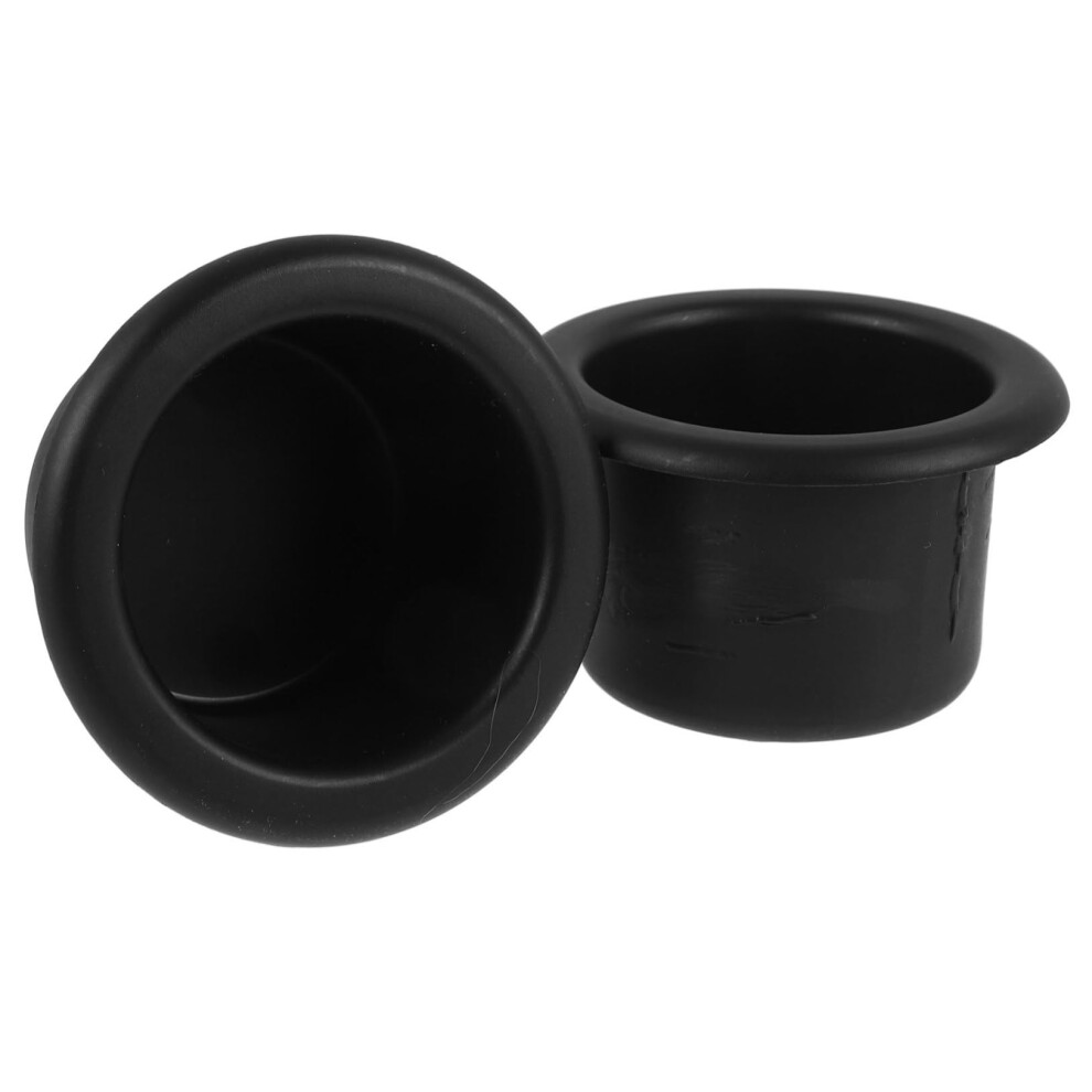 2Pcs Rv And Boat Recessed Cup Holder Inserts Easy Installation Stylish Drink Holder For Sofa Car 9092120437829