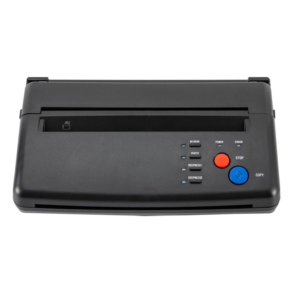 Tattoo Transfer Stencil Machine with Precision Temperature Control and Dual Depth Thermal Printer