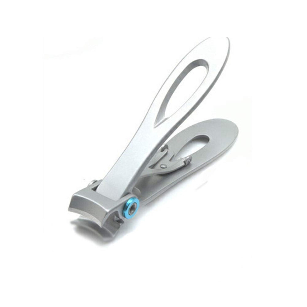 Silver Nail Clippers Large Opening Stainless Steel Toenail Clippers For Thick Nails Seniors