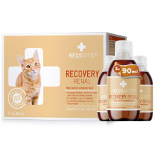 RECOACTIV Recovery Renal for cats, 3 x 90 ml, high-calorie complete di