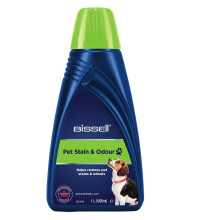BISSELL Pet Stain & Odour Formula, Carpet Cleaner Solution for Use in Compact Ca
