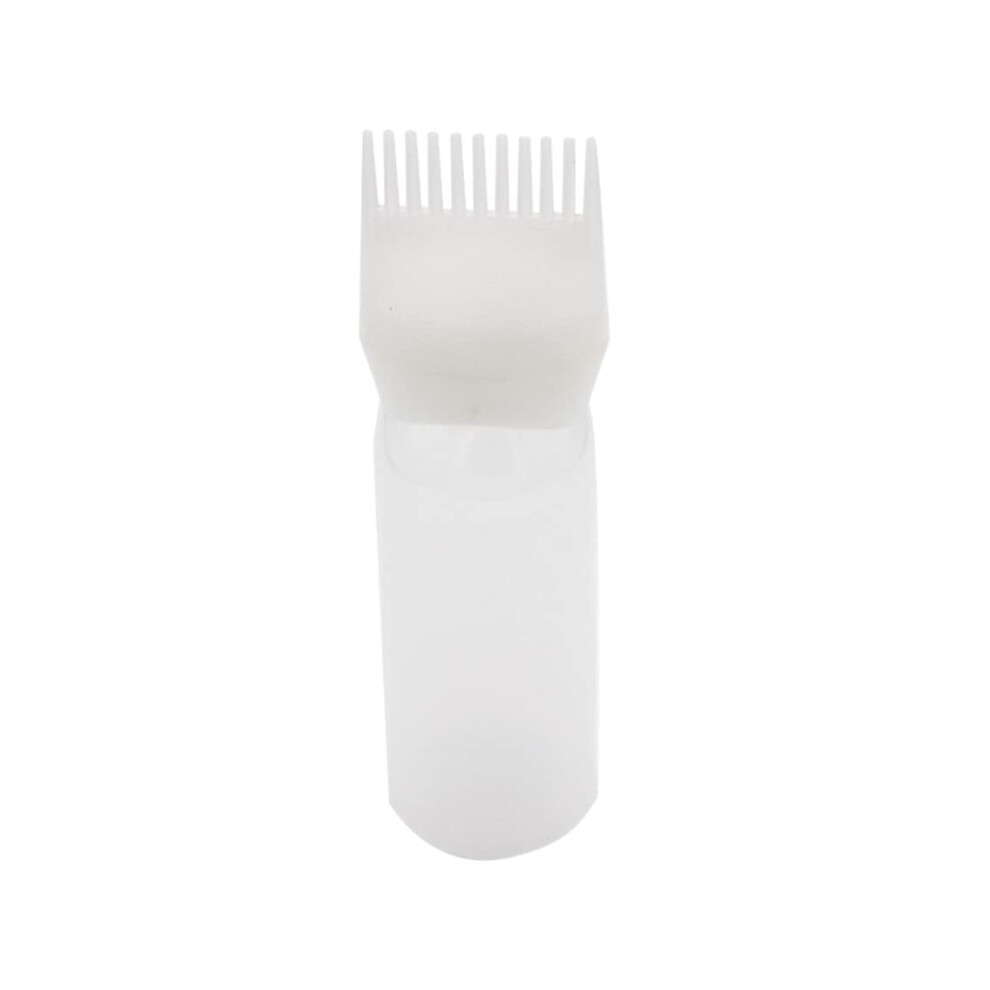 White Hair Dye Applicator Bottle 160Ml With Precision Comb For Even Color Distribution,
