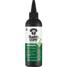 Buddycare Antiseptic Dog Ear Cleaner 200ml Soothing Ear Drops for Pets Antiseptic Ear Drops | Vet Approved Antibacterial Ear Drops for Dogs Cats and