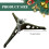 Christmas Tree Stand Replacement Plastic Triangle Base for Artificial Xmas Tree 0.79 Inch Trunk 4