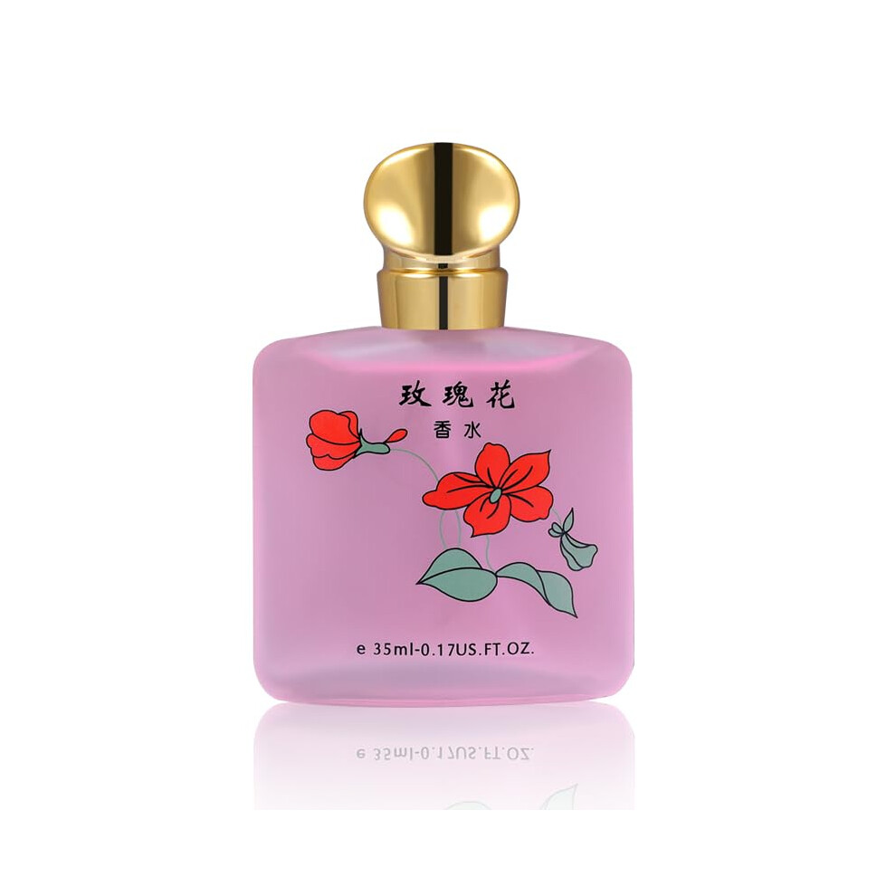 Rose Perfume Women's Eau de Toilette LongLasting French Jasmine Floral Scent 35ml