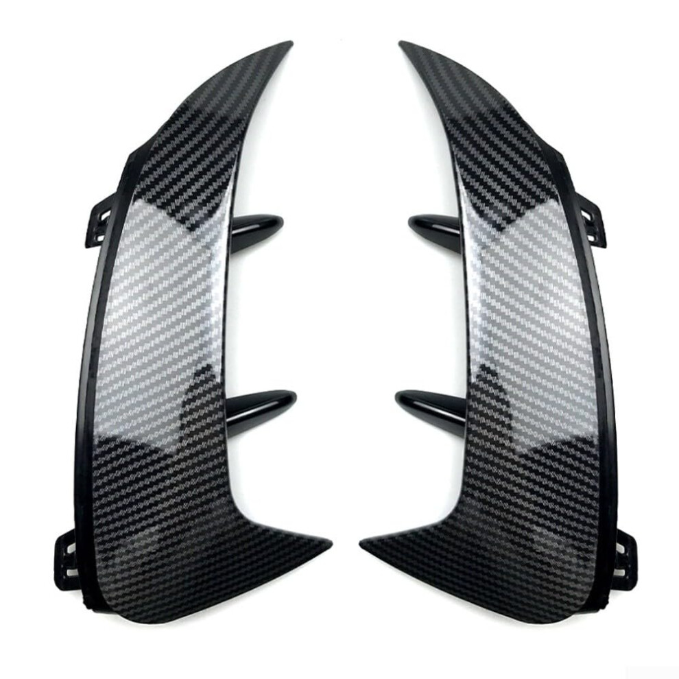 Rear Bumper Spoiler Gloss Carbon Look For Mercedes Aclass W177 A180 A200 Amg 20182023 Black 9455672941457
