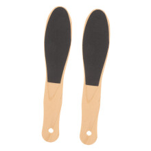 Foot File for Dead Skin Removal 2pcs Wooden Callus Remover Pads Durable Pedicure Tool for Feet